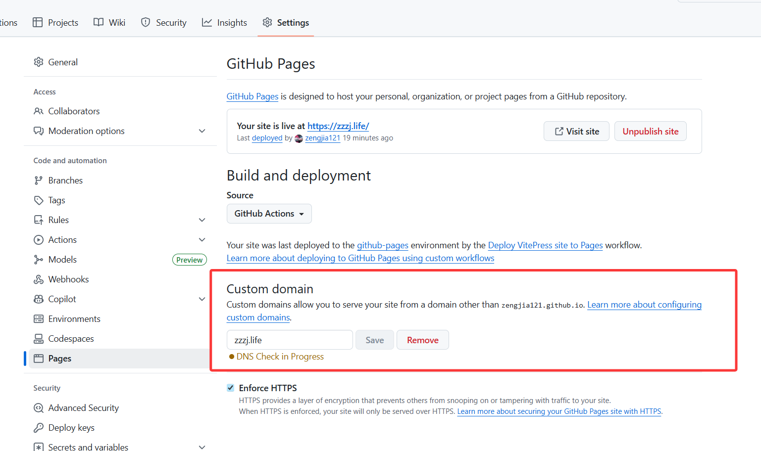 github pages修改